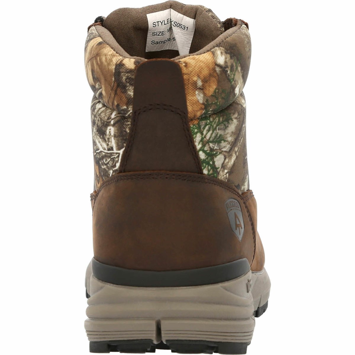 Brown Men's Rocky Rugged AT Outdoor Shoe Waterproof Boots | VEPNA1420