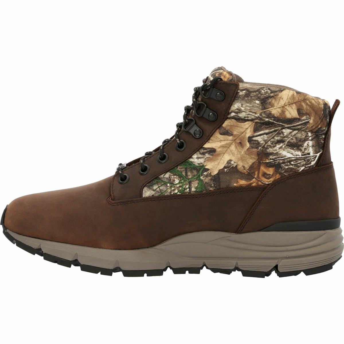 Brown Men's Rocky Rugged AT Outdoor Shoe Waterproof Boots | VEPNA1420