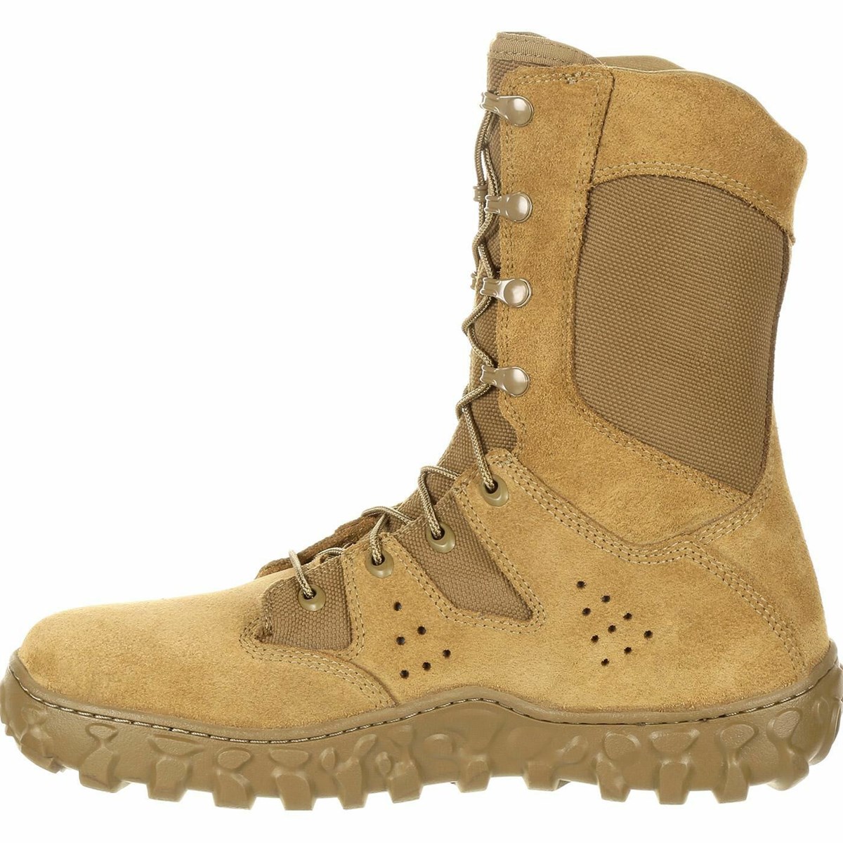 Brown Men's Rocky S2V Predator Military Boots | IOGRU1342