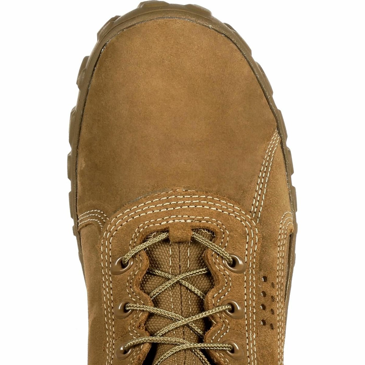 Brown Men's Rocky S2V Tactical Military Boots | DQWGJ2735