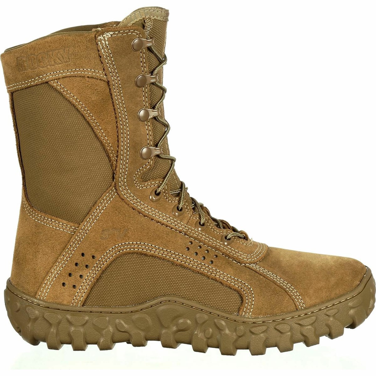 Brown Men\'s Rocky S2V Tactical Military Boots | DQWGJ2735