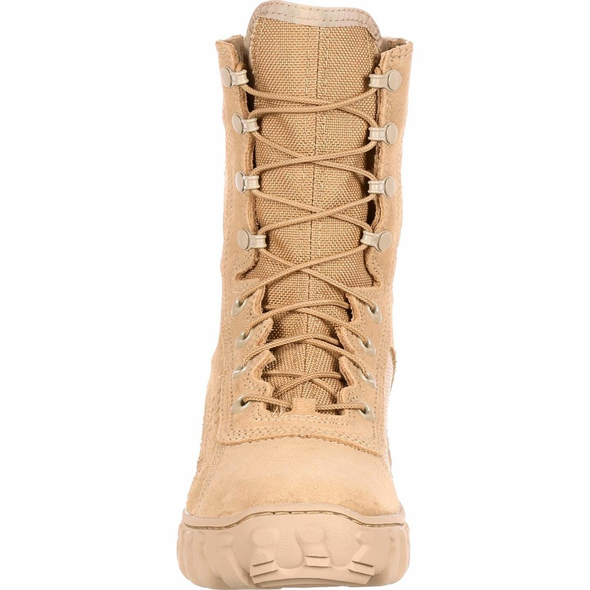 Brown Men's Rocky S2V Tactical Military Boots | WLDUB0634