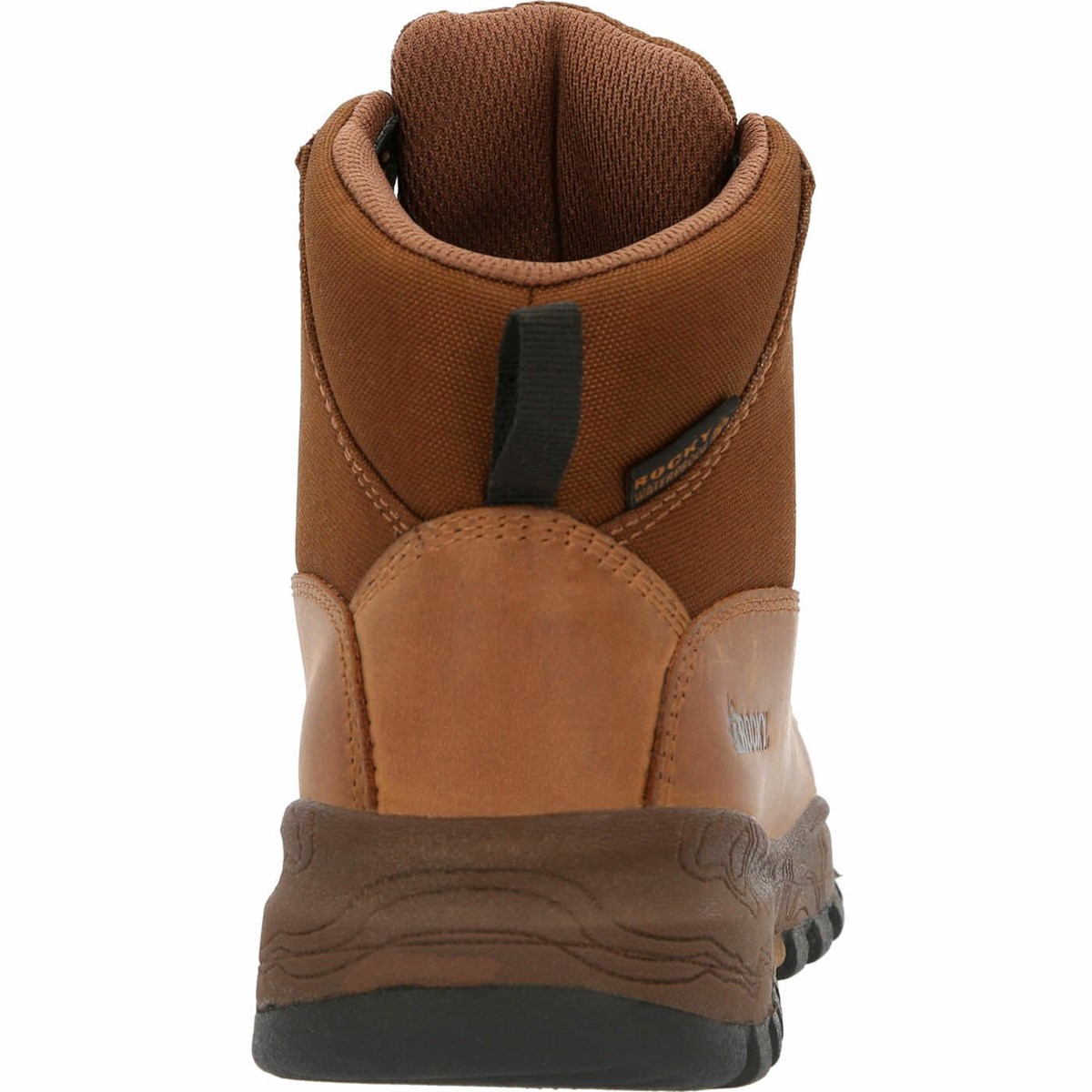 Brown Men's Rocky Spike Outdoor Boot Waterproof Boots | WHAVD8714