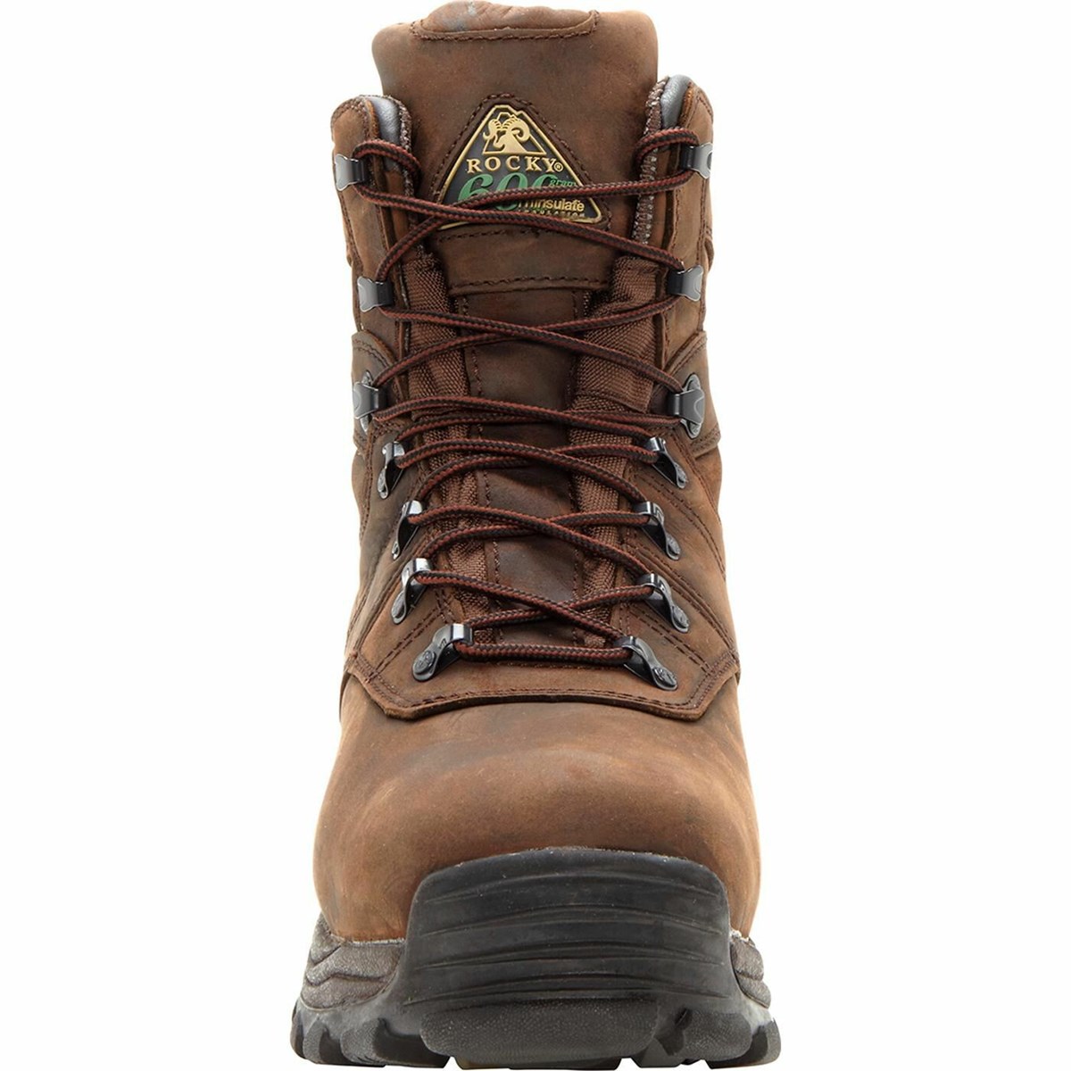 Brown Men's Rocky Sport Utility Pro 600G Insulated Waterproof Boot Work Boots | OZLTS5962