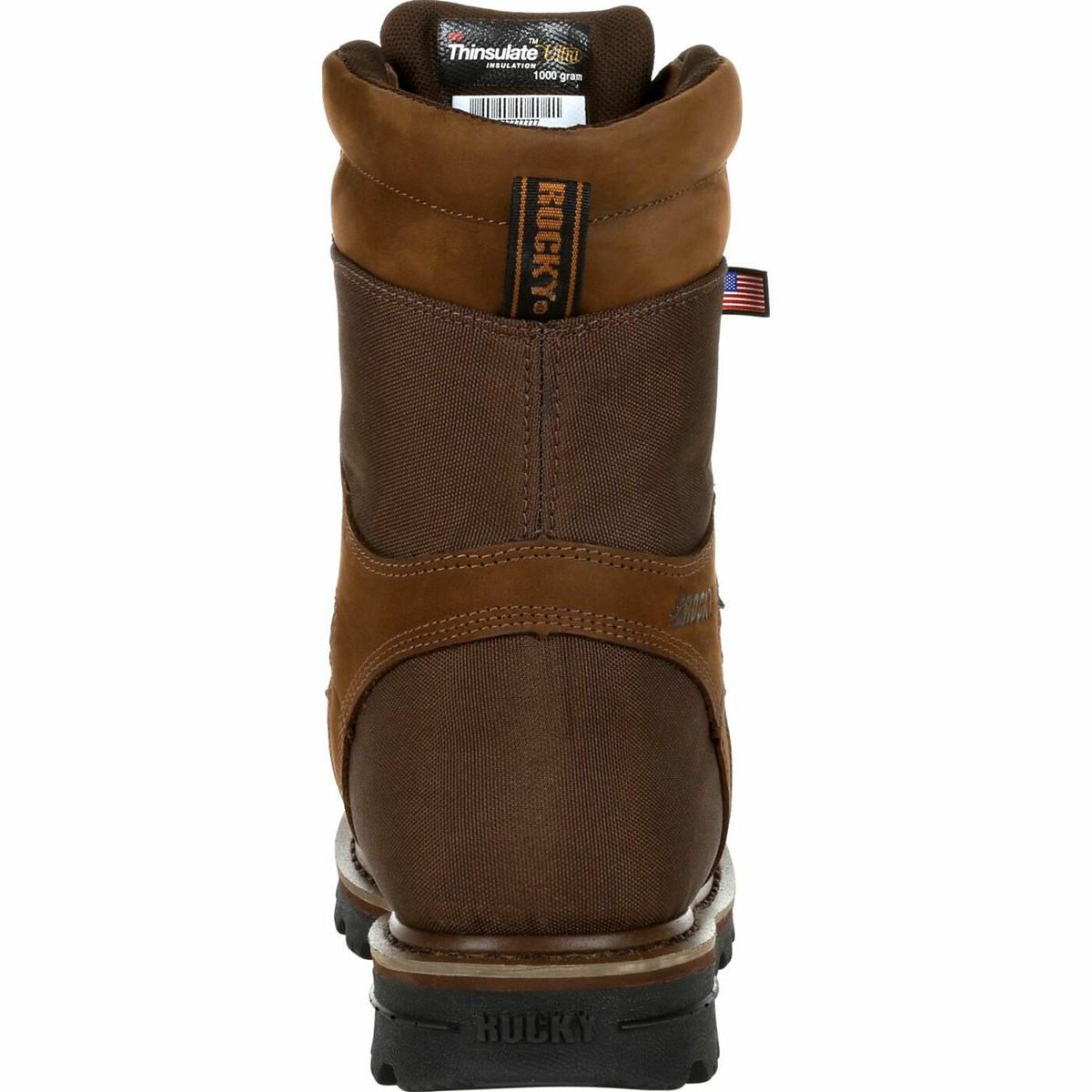 Brown Men's Rocky Stalker 1000G Insulated Outdoor Boot Waterproof Boots | SUEZC8924