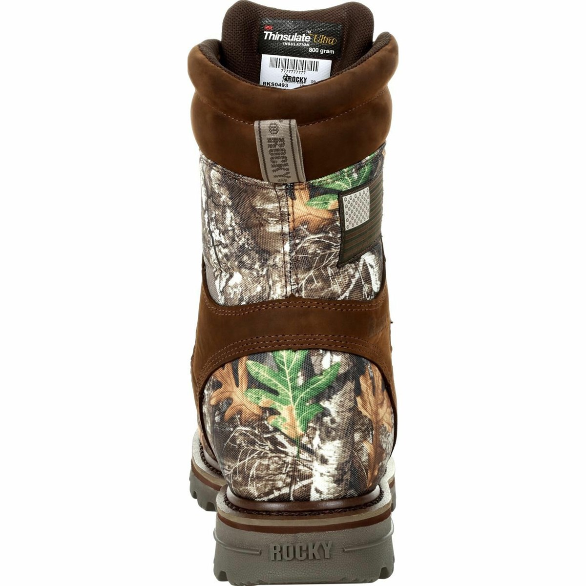 Brown Men's Rocky Stalker Waterproof 800G Insulated Hunting Boots | XUQRB5601