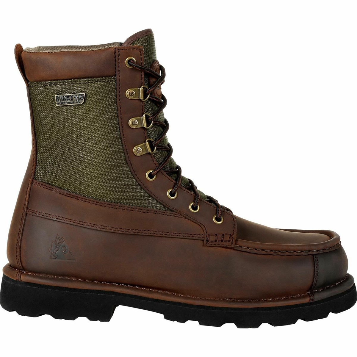 Brown Men\'s Rocky Upland Outdoor Boot Waterproof Boots | EFGMH1537