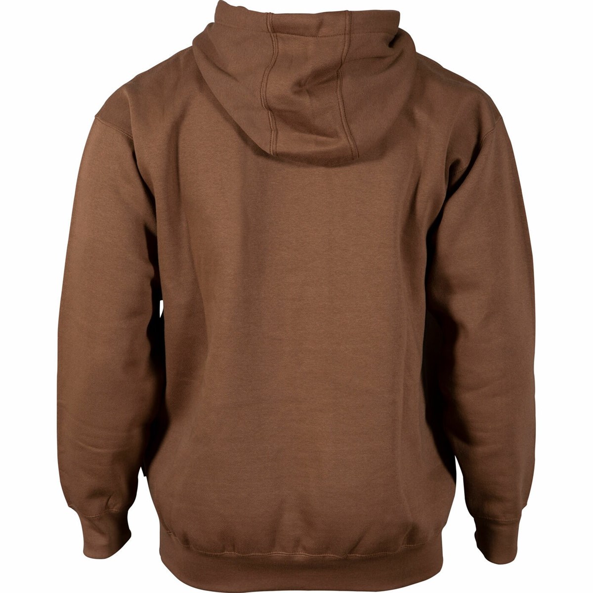 Brown Men's Rocky Worksmart Hooded Sweatshirt Hoodies | NKRQG6209