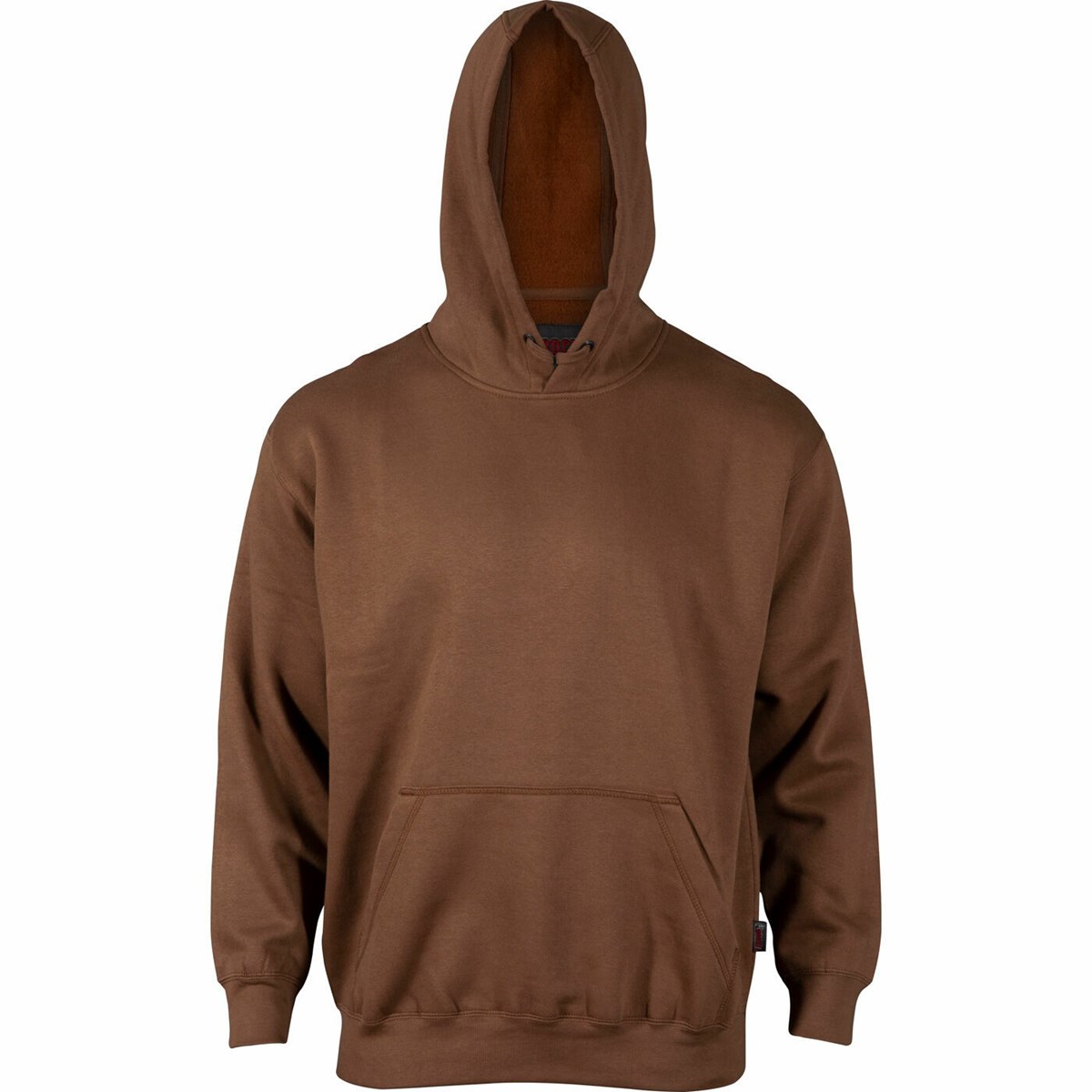 Brown Men\'s Rocky Worksmart Hooded Sweatshirt Hoodies | NKRQG6209