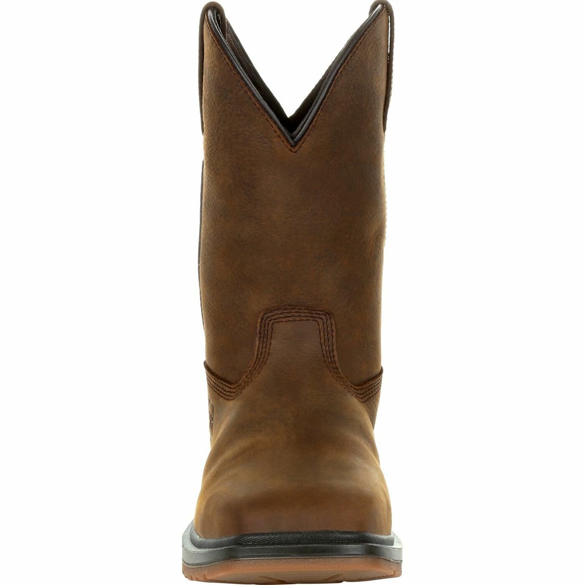 Brown Men's Rocky Worksmart PR Composite Toe Cowboy Boots | FJDKM9782