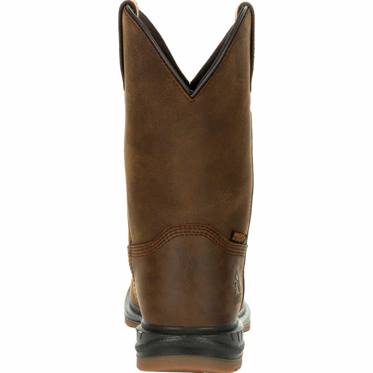 Brown Men's Rocky Worksmart PR Composite Toe Cowboy Boots | FJDKM9782