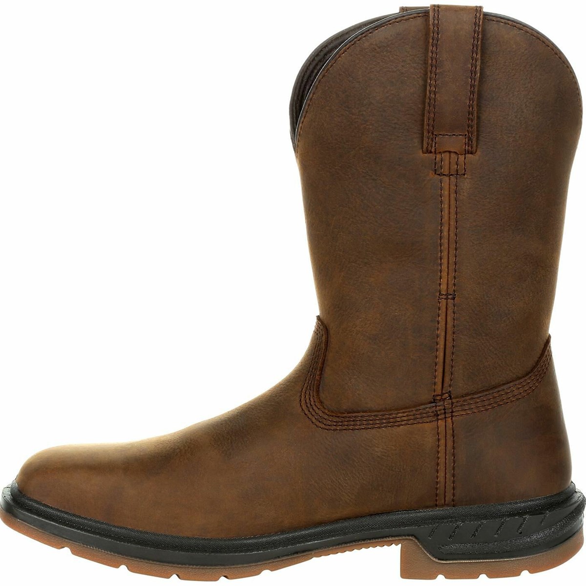 Brown Men's Rocky Worksmart PR Composite Toe Cowboy Boots | FJDKM9782