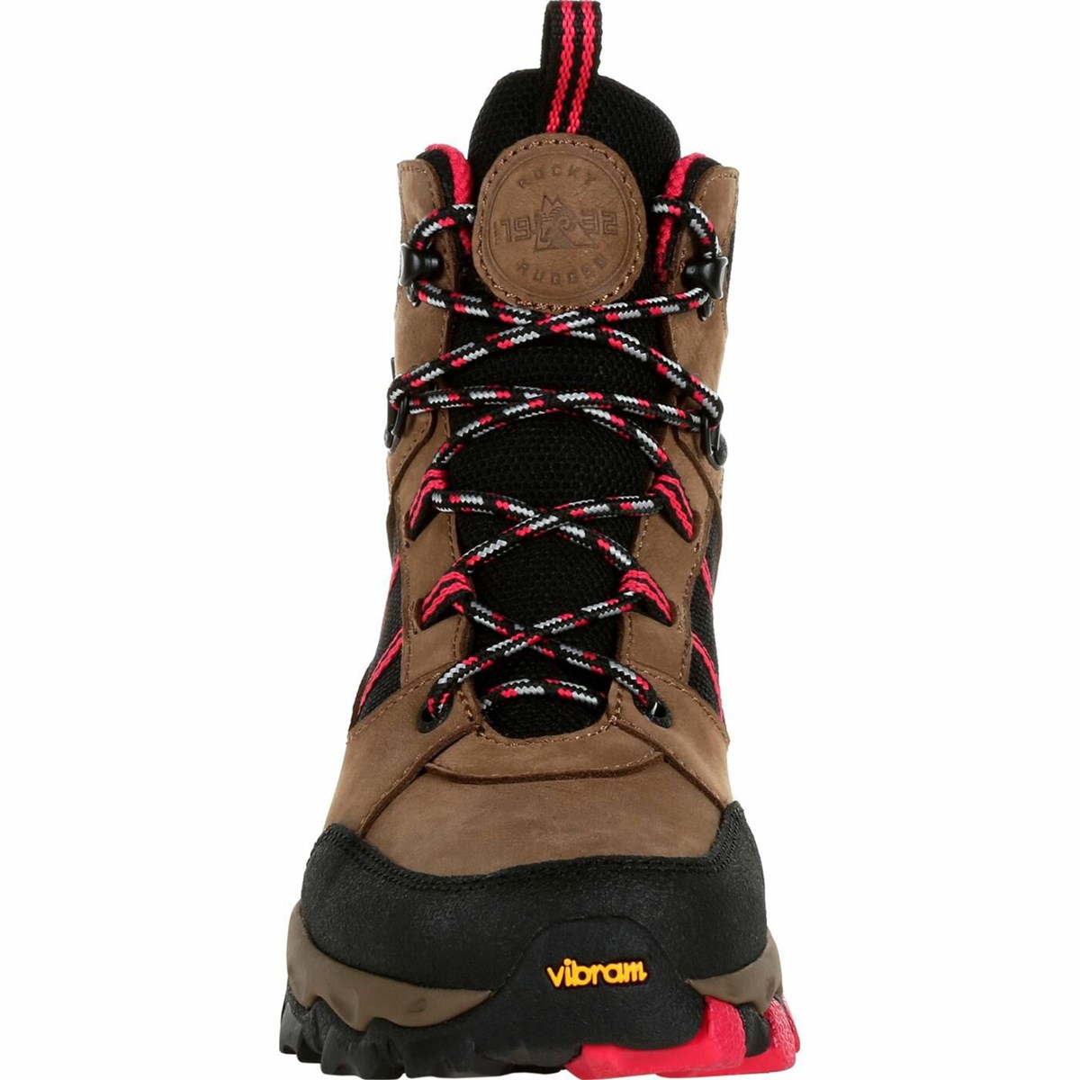 Brown / Pink Men's Rocky Endeavor Point Outdoor Boot Waterproof Boots | CTYSQ9723