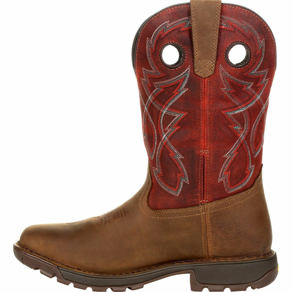 Brown / Red Men's Rocky Legacy 32 Cowboy Boots | RGFYM5390