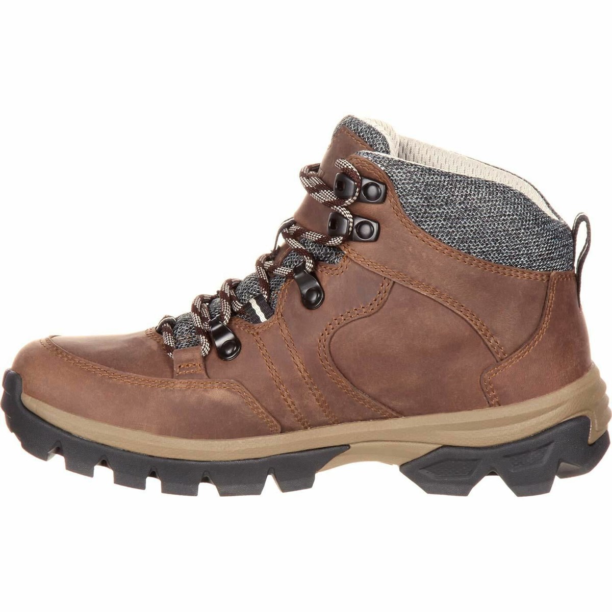 Brown Women's Rocky Endeavor Point Waterproof Outdoor Boot Hiking Boots | AOMVI0196