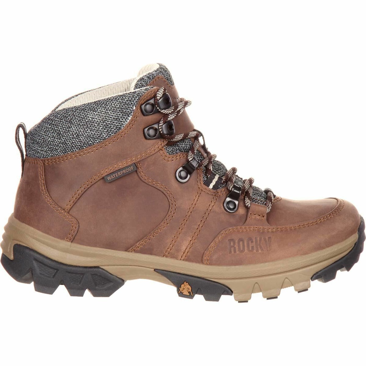 Brown Women\'s Rocky Endeavor Point Waterproof Outdoor Boot Hiking Boots | AOMVI0196