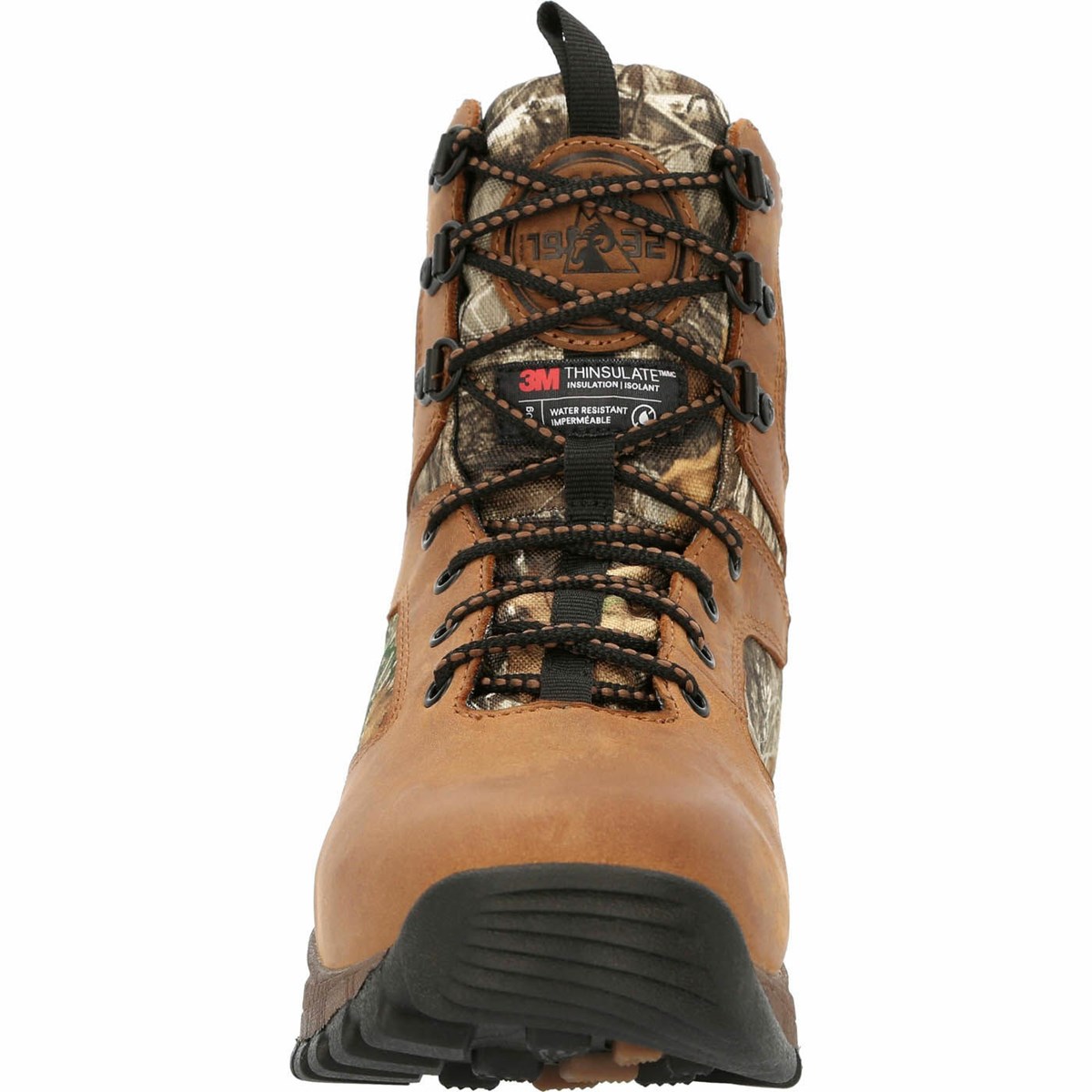 Chocolate Brown Men's Rocky Spike 800G Insulated Outdoor Boot Waterproof Boots | PLTWR3475