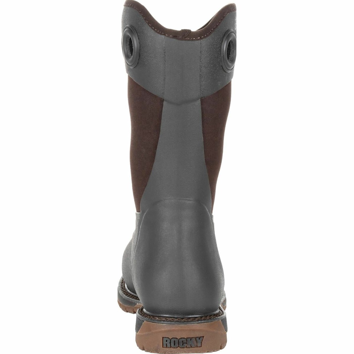 Chocolate Men's Rocky Original Ride FLX Rubber Boots | FIWQE6192