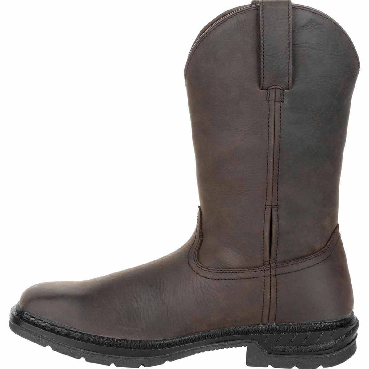 Chocolate Men's Rocky Worksmart Composite Toe Waterproof Western Boots | RHDWX1450