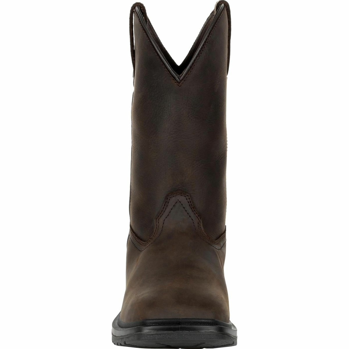 Chocolate Men's Rocky Worksmart Cowboy Boots | AJLPW4975