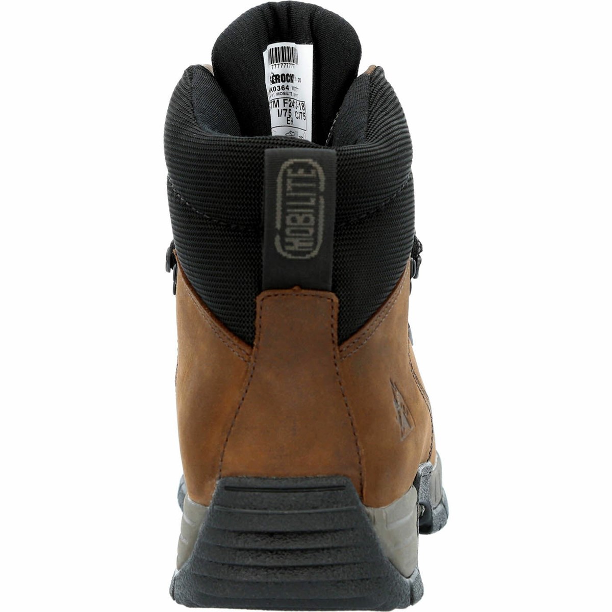 Dark Brown Men's Rocky MobiLite Composite Toe Waterproofs Work Boots | UPMOF4369