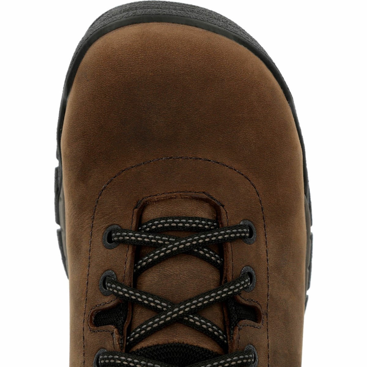 Dark Brown Men's Rocky MobiLite Composite Toe Waterproofs Work Boots | UPMOF4369