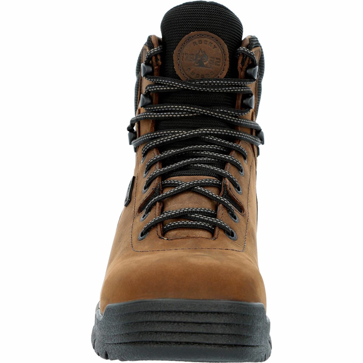 Dark Brown Men's Rocky MobiLite Composite Toe Work Boots | XMGEI8792