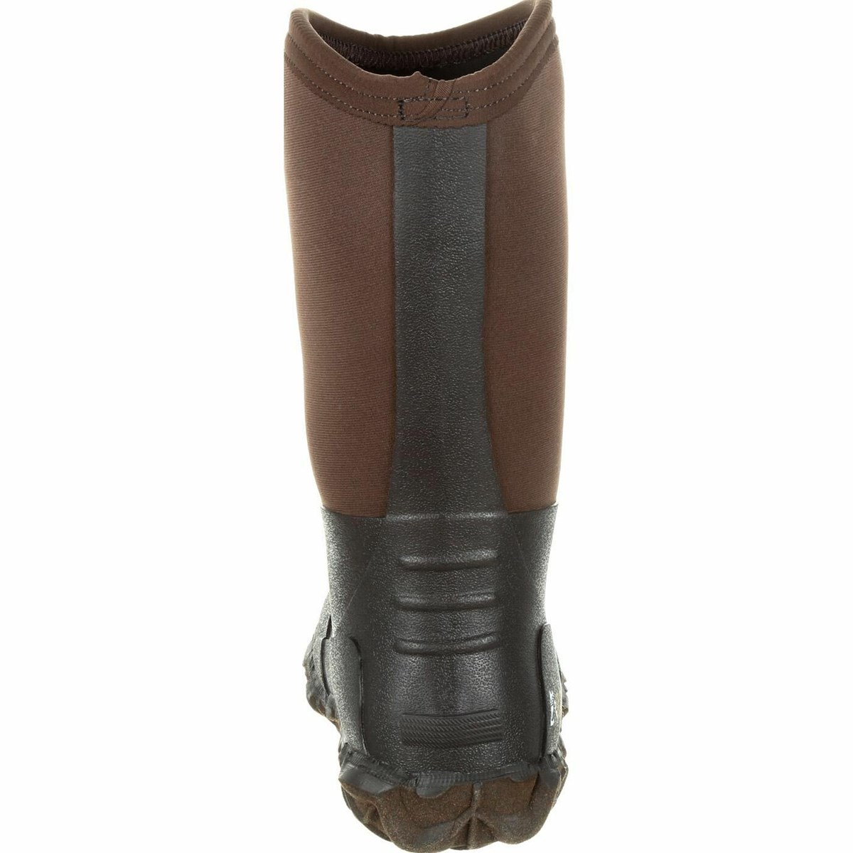 Dark Brown Women's Rocky Big Core Rubber Outdoor Boot Rubber Boots | JTANO3950