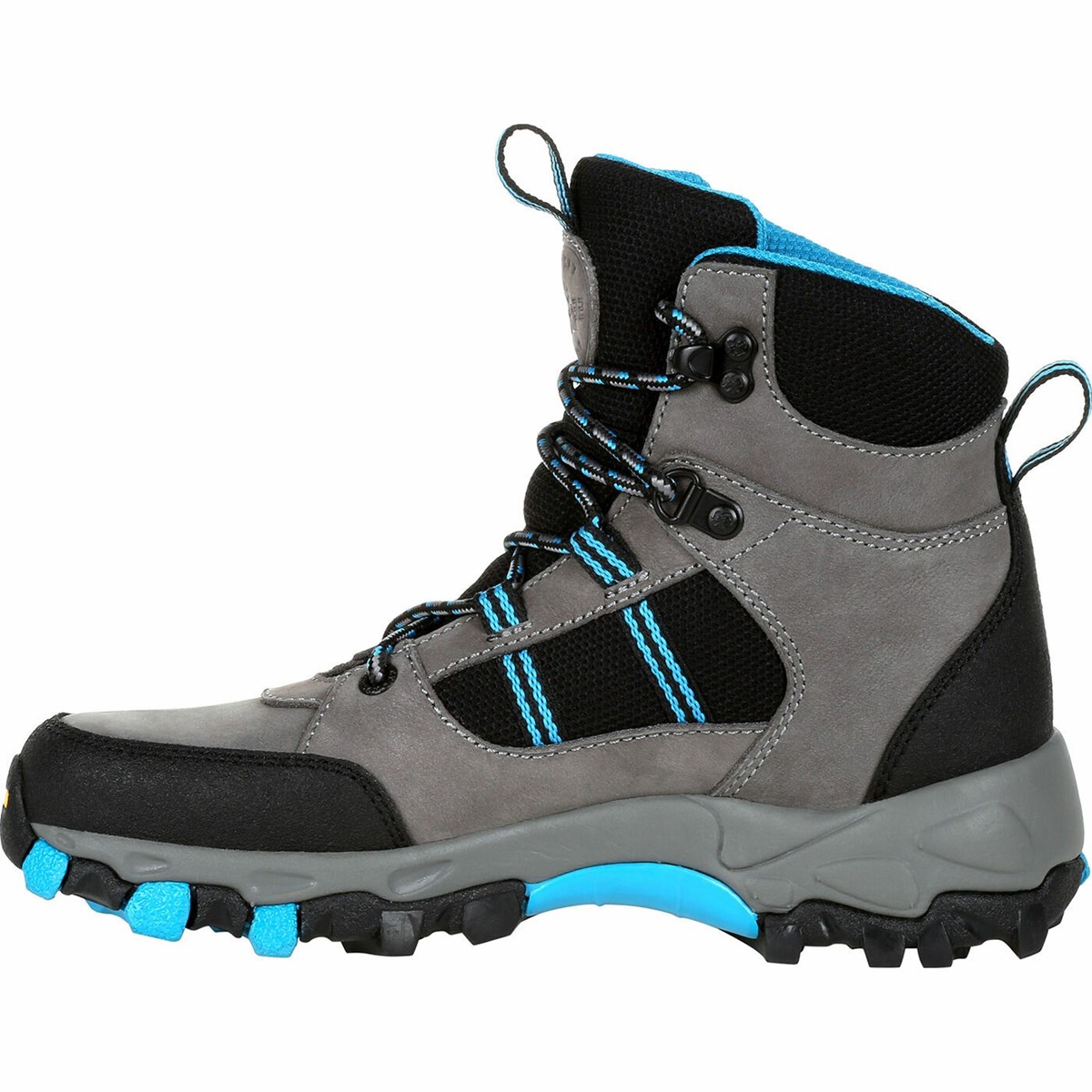 Grey Blue Men's Rocky Endeavor Point Outdoor Boot Waterproof Boots | CVURW0594