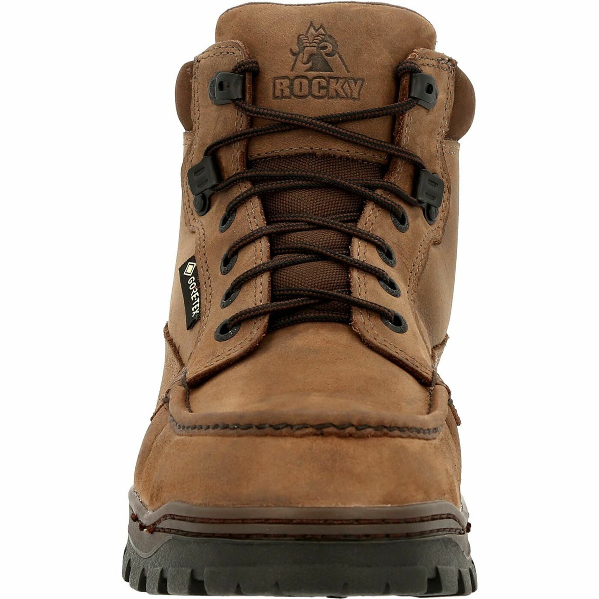 Light Brown Men's Rocky Outback GORE-TEX Steel Toe Work Boots | DPZXE5012