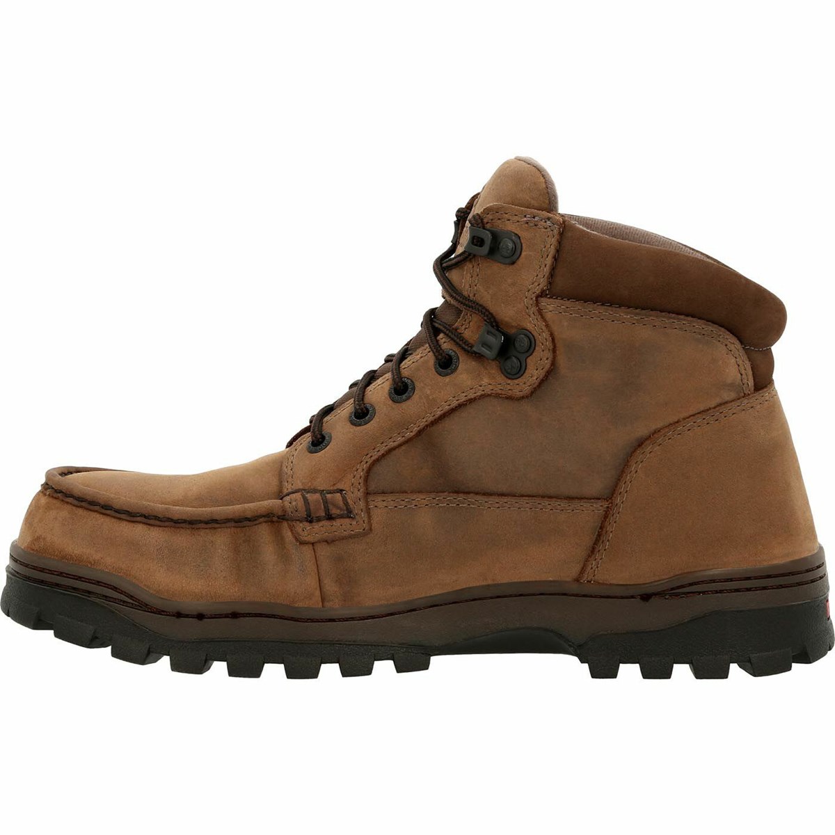 Light Brown Men's Rocky Outback GORE-TEX Steel Toe Work Boots | DPZXE5012