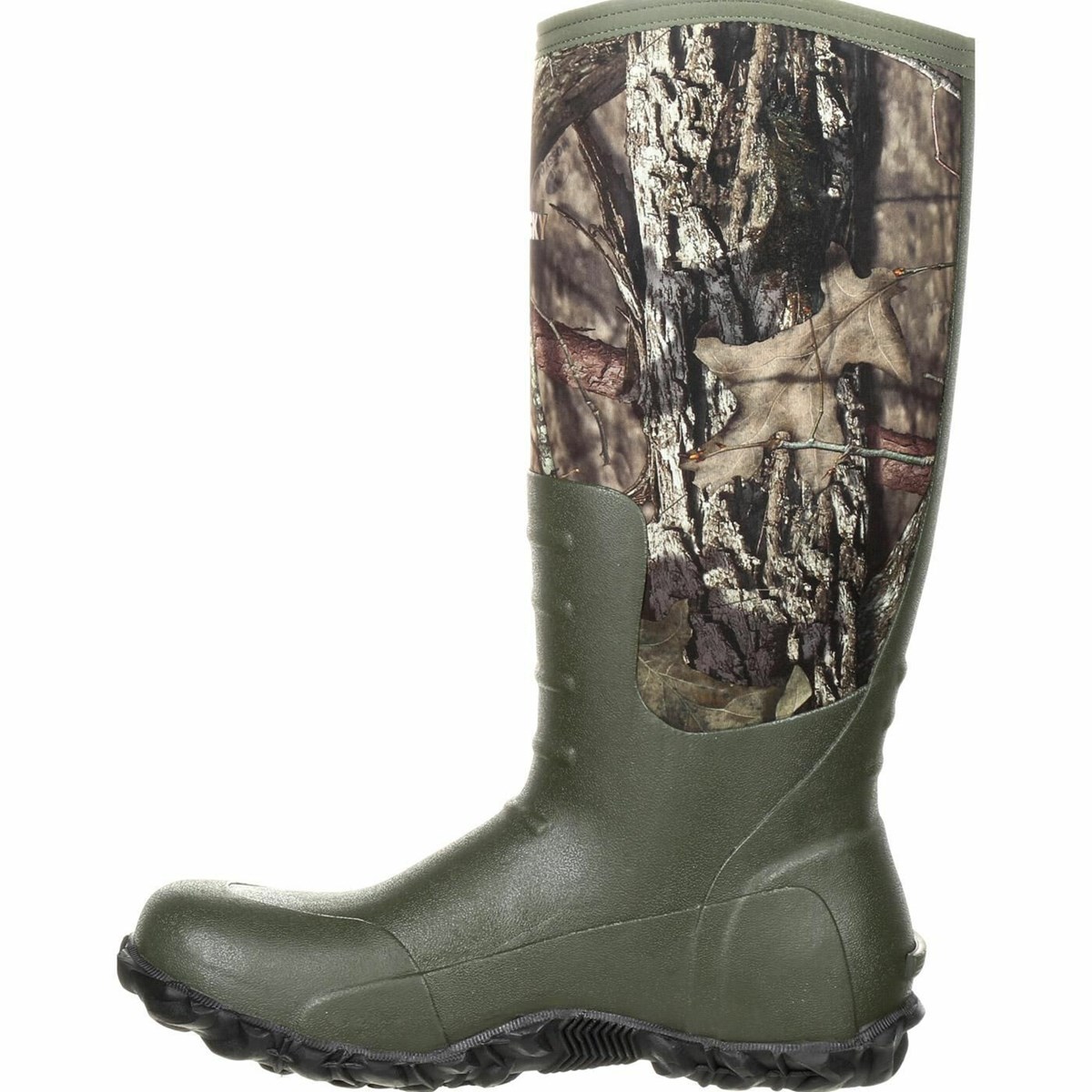 Olive / Grey Men's Rocky Core Rubber Outdoor Boot Waterproof Boots | XREDH5034