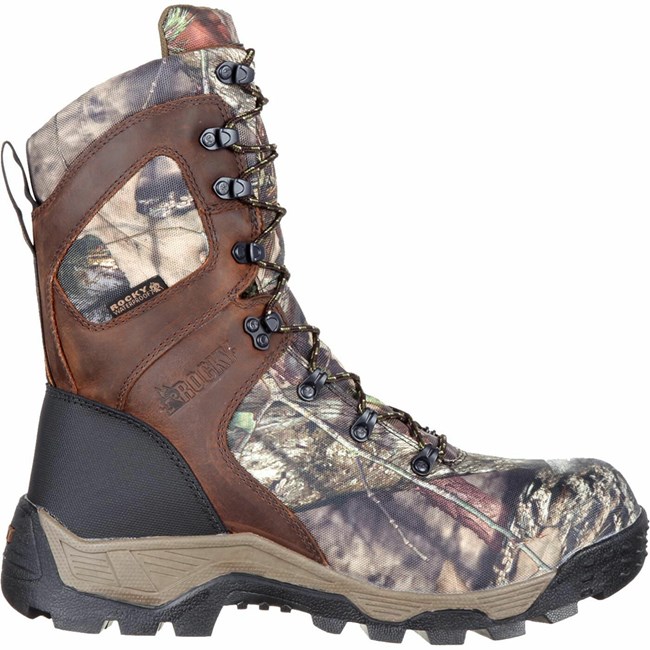 Brown Men's Rocky 1000 Gram Insulated Hunting Boots with 3M Thinsulate Waterproof Boots | NIRTM7350