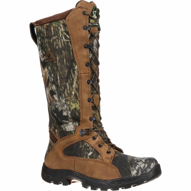 Brown Men's Rocky ProLight Hunting Snake Boot Waterproof Boots | JCURA8395