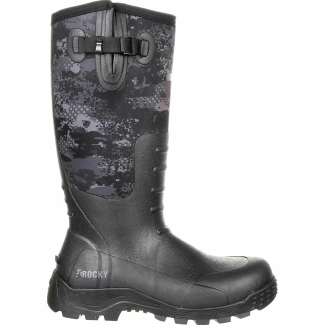 Camo Men's Rocky Sport Pro Rubber Outdoor Boot Waterproof Boots | OJZSP1893