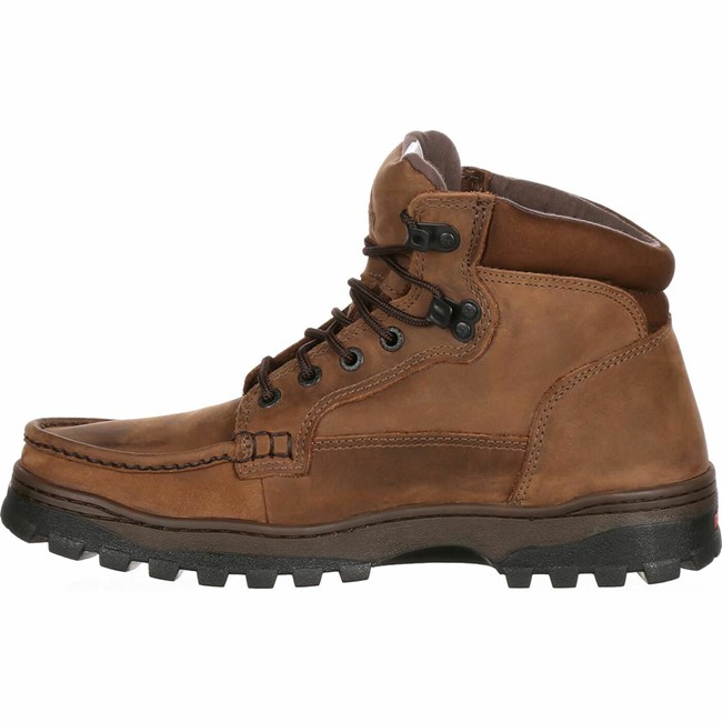 Light Brown Men's Rocky Outback GORE-TEX Hiking Boots | GHQWI0413